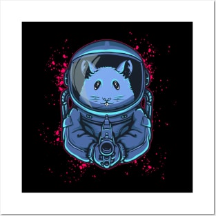 Rat Animal Astronaut Posters and Art